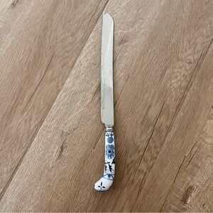 Jamio Lynn‎ Blue Onion Sheffield ENGLAND Bread Knife STAINLESS Steel Vintage